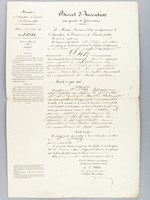 Brevet d'Invention accordé le 12 octobre 1858 à M. David Dietz, chef d'atelier au Chemins de Fer de l'Est, pour un système perfectionné de graissage à l'huile des essieux de chemins de fer applicable aux tourillons des a