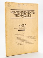 Renseignements techniques N° 4.43 A : 4.43.1 Tarbes à Dax. Mai 1960 [ Avec : ] Fascicule-Horaires N° 4.43.1 Horaires. Tarbes à Dax. Service du 29 mai 1960 modifié le 2 octobre 1960 Avec : ] Supplément au Fascicule-Ho