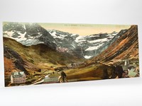 Gavarnie - Vue panoramique du Cirque (C.C. 17) [ Vue panoramique géante en couleurs format 58 x 23 cm ]