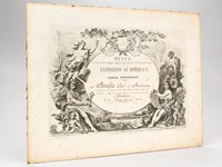 Revue de l'Union Scientifique, Industrielle, Agricole et Vinicole de France. Exposition de Bordeaux. Diplôme commémoratif dédié à M. Bonifas Paul, à Bordeaux, en souvenir des légitimes encouragements qu'il