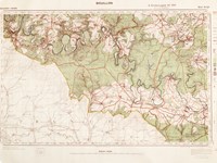 Bouillon 1 : 40.000 Sonderausgabe VII 1941 Nur für Dienstgebrauch. Belgien Blatt Nr 67 [ German military map - Bouillon, Belgique (Belgien - Belgium) ]