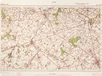Ath 1 : 40.000 Sonderausgabe VII 1941 Nur für Dienstgebrauch. Belgien Blatt Nr 38 [ German military map - Bouillon, Belgique (Belgien - Belgium) ]