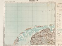 Leeuwarden. J 54 Ubersichskarte von Mitteleuropa 1 : 300.000 Sonderausgabe ! Nur für Dienstgebrauch ! 1. 5. 1940 [ German military map - Nederlands and Belgium : Leeuwarden ]