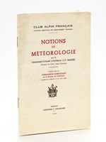 Notions de Météorologie [ Edition originale ]