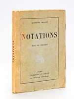Notations. Bois de Lébédeff [ Edition originale ]