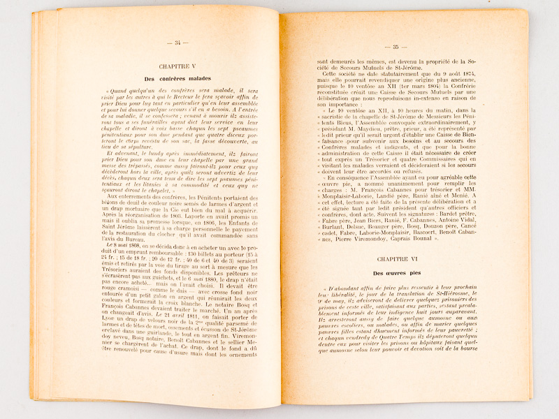 photo n°6 : Les Pénitents Bleus de Villeneuve-sur-Lot [ Edition originale - Livre dédicacé par l'auteur ]