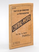 Central-Photo. Tout ce qui concerne la photographie. N° 12 - 1933. 112, Rue La Boëtie, Paris, 8e