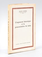 L'argument historique et la prononciation du latin [ Edition originale de la traduction ]