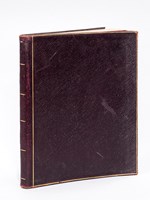 Manuscrit fin XIXe relatif à plusieurs communes (dont nombreuses communes de l'Essonne) : Livre de raison du P. Marchetti extrait de La maison d'un Bourgeois au XVIIIe siècle - Premiers Seigneurs de Pithiviers, par J. Devaux - Extrait d'une