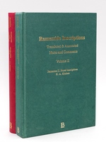 Ramesside Inscriptions, Part II : Ramesses II, Royal Inscriptions (2 Volumes - Second Part : Complete Set ) I : Translations ; II : Notes and Comments