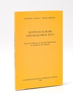 Egyptian Scarabs and Seals from Acco. From the Collection of the Israël Departement of Antiquities and Museums.