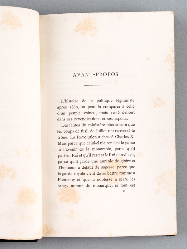 photo n°7 : Charles X et Louis XIX en exil. Mémoires inédits du Marquis de Villeneuve, publiés par son arrière-petit-fils [ Edition originale ]