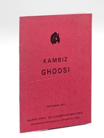 Kambiz Ghodsi. Galerie Cyrus 65-71 Champs-Elysées Paris Département artistique de la Maison de l'Iran Septembre 1973