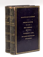 Le Sénat de la République Romaine (3 Tomes - Complet) Tome I : La composition du Sénat ; Tome II : Les attributions du Sénat ; Tome III : Registres