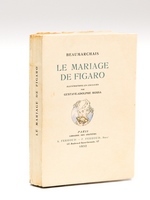 Le Mariage de Figaro. Illustrations en couleurs par Gustave-Adolphe Mossa [ Tirage de tête sur Japon avec une aquarelle originale signée et 4 états des illustrations ]