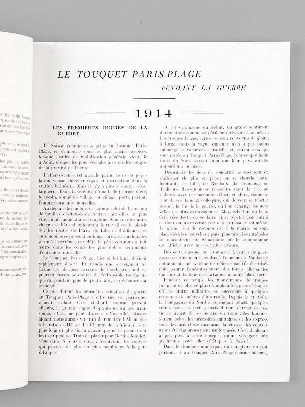 photo n°3 : Le Touquet-Paris-Plage pendant la guerre 1914-1918