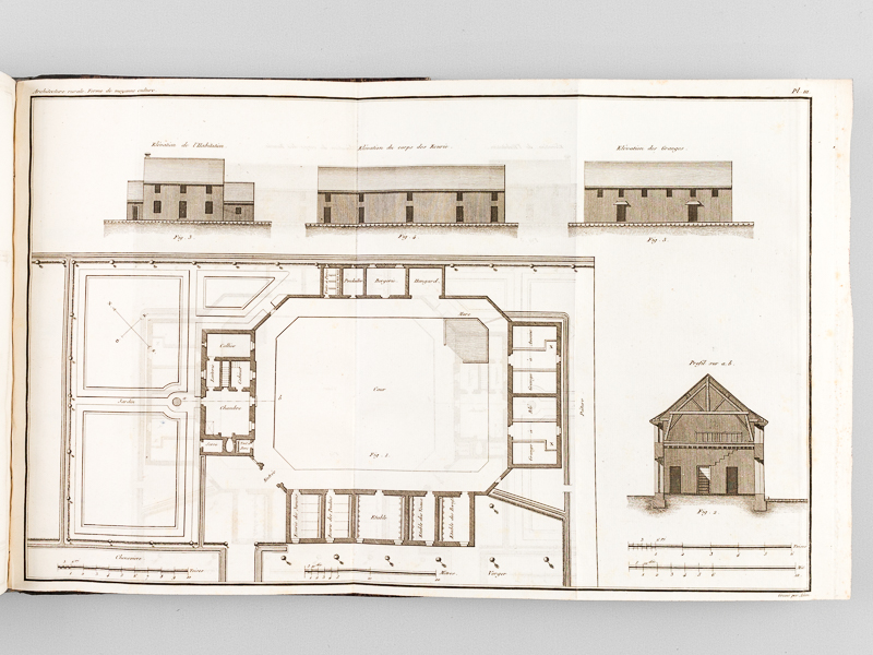 photo n°4 : Traité d'Architecture Rurale [ Edition originale ] Contenant : 1° Les Principes généraux de cet Art ; 2° Leur application aux différentes espèces d'Etablissements ruraux ; 3° Les détails de constructio