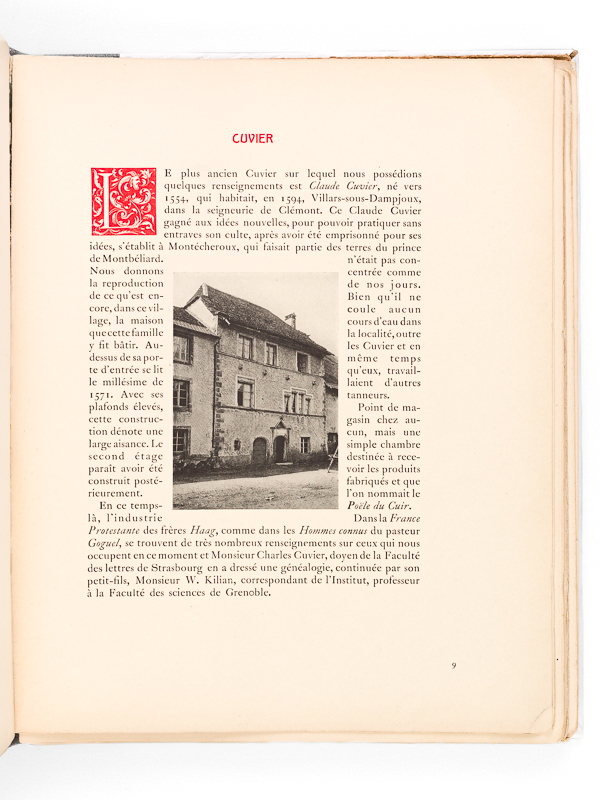 photo n°4 : Portraits Montbéliardais des XVIIIe et XIXe siècles [ Edition originale ]