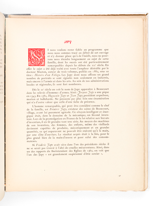 photo n°8 : Portraits Montbéliardais des XVIIIe et XIXe siècles [ Edition originale ]