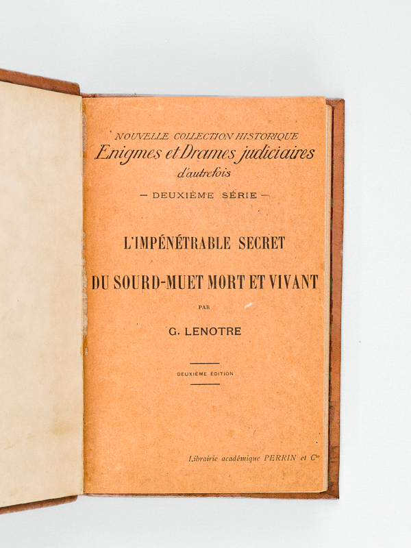 photo n°2 : [ Lot de 8 Titres : ] La Fille de Louis XVI. Marie-Thérèse-Charlotte de France Duchesse d'Angoulême. Le Temple. L'Echange. L'Exil [ On joint : ] La Compagnie de Jéhu, Episodes de la Réaction Lyonnaise 1794-1800 [ On joint