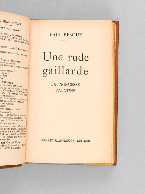 photo n°5 : [ Lot de 25 biographies historiques ] Les quatre Femmes de Philippe II [ Avec : ] L'extraordinaire aventure d'Achmet Pacha Djemaleddine, pirate, amiral, grand d'Espagne et marquis avec six autres singulières histoires [ Avec : ] Favori de Fran&cced