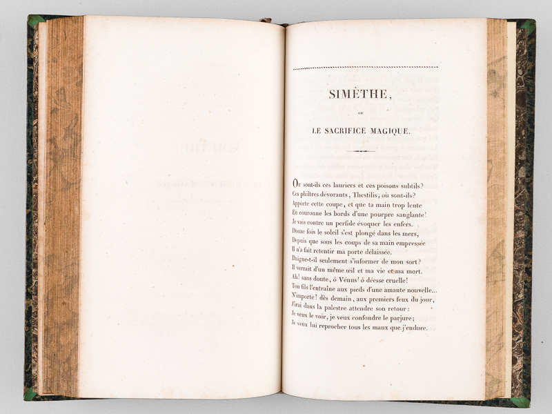 photo n°5 : Oeuvres complètes de Millevoye (4 Tomes - Complet)