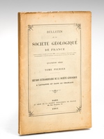 Réunion extraordinaire de la Société Géologique à Lausanne et dans le Chablais, du Mardi 3 septembre au Mercredi 11 septembre 1901. Bulletin de la Société Géologique de France. Quatrième S&eac