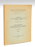 Contribution à l'Etude géologique et sédimentologie du Delta du Rhône par Christiane Duboul-Razavet [ Suivi de : ] Etude pétrographique des Formations meubles de la Gascogne du Pays Basque et de leur Littoral [ Edition or