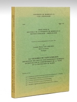 Le Vignoble de Saint-Emilion : Répartition des Sols et Fonctionnement hydrique ; incidences sur le comportement de la vigne et la maturation du raisin. Thèse pour le doctorat de l'Université de Bordeaux II Mention oenologie - Amp&eacu