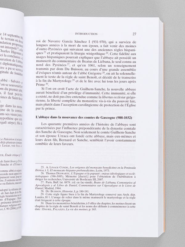photo n°5 : Chartes et Documents hagiographiques de l'abbaye de Saint-Sever (Landes) (988-1359) (2 Tomes - Complet)