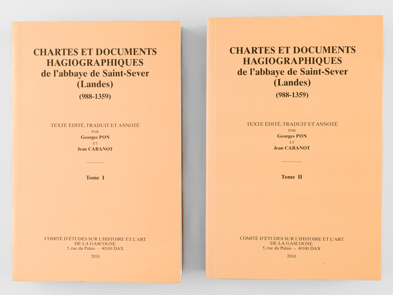 photo n°7 : Chartes et Documents hagiographiques de l'abbaye de Saint-Sever (Landes) (988-1359) (2 Tomes - Complet)