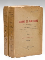 La Baronnie de Saint Magne d'après des documents inédits (2 Tomes - Complet) [ Edition originale ] Tome Ier : La Seigneurie et la Commune ; Tome II : La Paroisse - Les Questaux - Villagrains