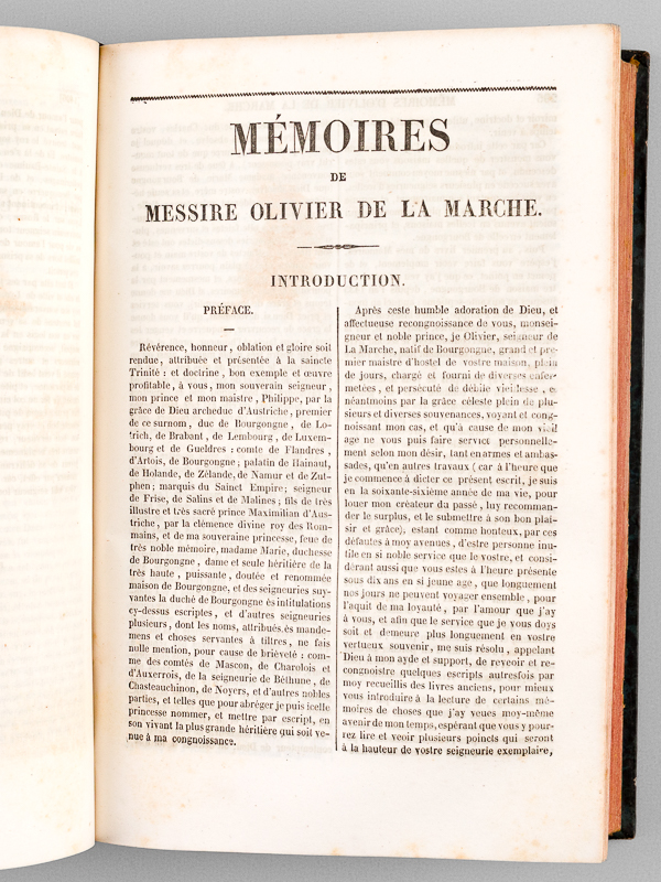 photo n°4 : Choix de Chroniques et Mémoires sur l'Histoire de France : Philippe de Commines : Mémoires sur les règnes de Louis XI et Charles VIII ; Guillaume de Villeneuve : Mémoire sur l'Expédition de Naples ; Olivier de La Marche