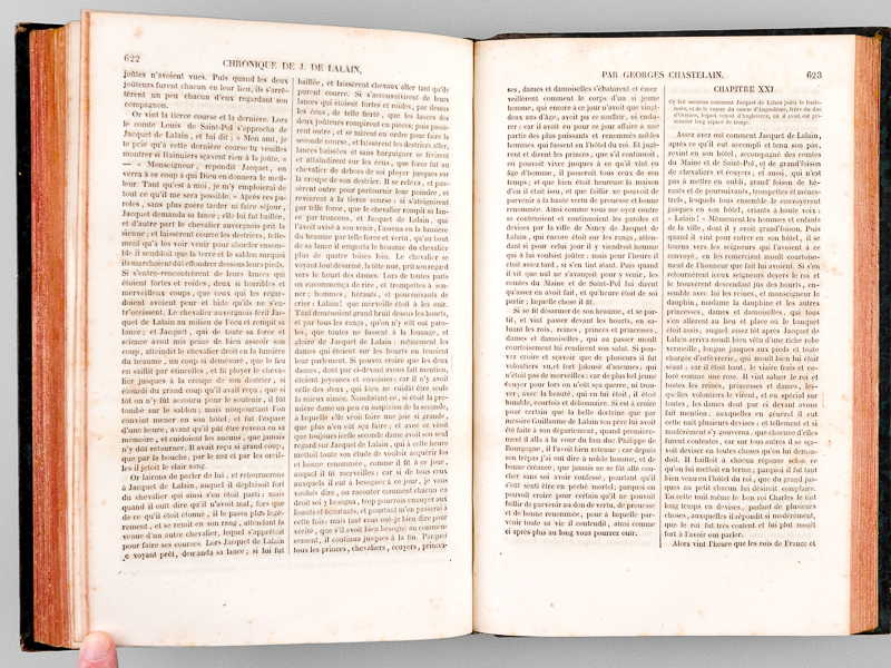photo n°6 : Choix de Chroniques et Mémoires sur l'Histoire de France : Philippe de Commines : Mémoires sur les règnes de Louis XI et Charles VIII ; Guillaume de Villeneuve : Mémoire sur l'Expédition de Naples ; Olivier de La Marche