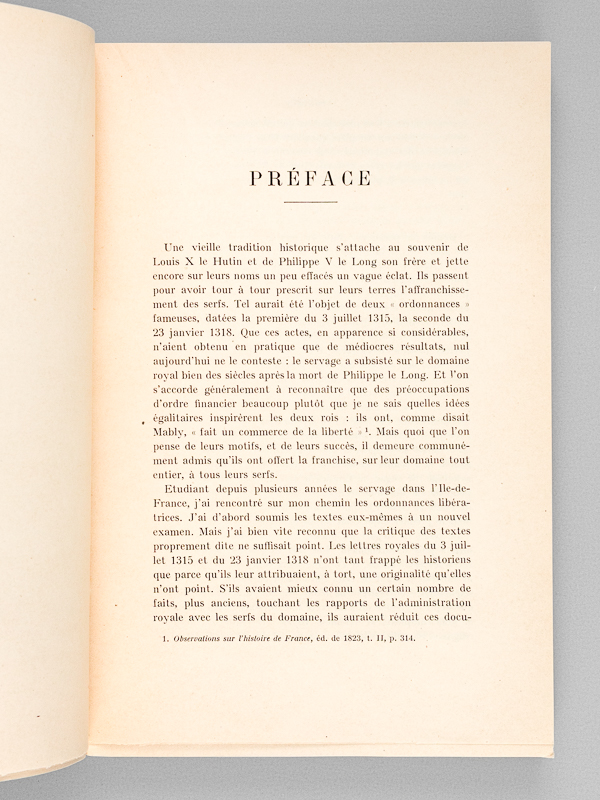 photo n°3 : Rois et Serfs. Un chapitre d'histoire chrétienne. [ Edition originale ]