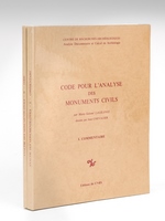 Code pour l'Analyse des Monuments Civils (2 Tomes - Complet) Tome I : Commentaire ; Tome II : Code