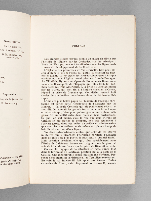 photo n°4 : La chevalerie militaire en Espagne : L'Ordre de Calatrava [ Edition originale - Livre dédicacé par l'auteur ]