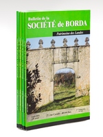 Bulletin de la Société de Borda. Patrimoine des Landes. Année 2013 (4 Numéros : Année 2013 complète). 138e Année. Numéros 509, 510, 511 et 512