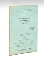 Jean de Mingelousaulx, Maître chirurgien, Juré de la ville de Bordeaux. Thèse pour le Doctorat en Médecine présentée et soutenue publiquement le vendredi 30 mai 1980