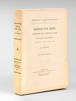 Hervis von Metz. Vorgedicht der lothringer Geste nach allen Handschriften. Ban I : Text und varianten [ HERVIS DE METZ ]