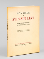 Hommage à Sylvain Lévi pour le centenaire de sa naissance (1963) [ Contient : ] Stern : Sylvain Lévi, l'homme - Petech : Les études d'histoire népalaise après Sylvain Lévi - Renou : L'oeuvre de Sylvain L&ea