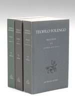 Baldus ( XXV Livres en 3 Tomes - Complet) Tome I : Livres I-V ; Tome II : Livres VI-XV ; Tome III : Livres XVI-XXV