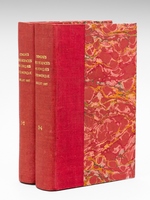 Congrés des Sciences historiques en Juillet 1907 (Région du Nord et Belgique) ) Dunkerque (4 Tomes en 2 Volumes : Complet) [ Edition originale ] I : Résumés de mémoires