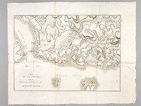 Carte de la Troade, levée par J. B. Lechevalier et L. F. Cassas en 1786 [ On joint : ] Plan du Détroit des Dardanelles autrefois Hellespont [ On joint : ] Carte de la Troade et du cours de Simoïs depuis sa Source jusqu'à son Embo