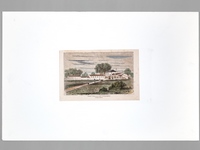 Château Marquis-de-Terme (Margaux-Médoc) à M. Oscar Sollberg [ Gravure originale en couleurs ]