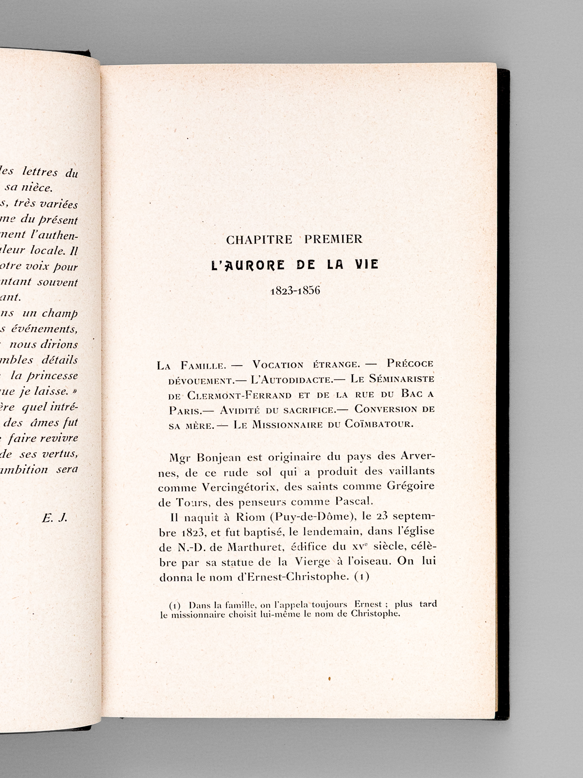 photo n°6 : Mgr Bonjean Oblat de Marie Immaculée, Premier Archevêque de Colombo (2 Tomes - Complet) [ Edition originale ]