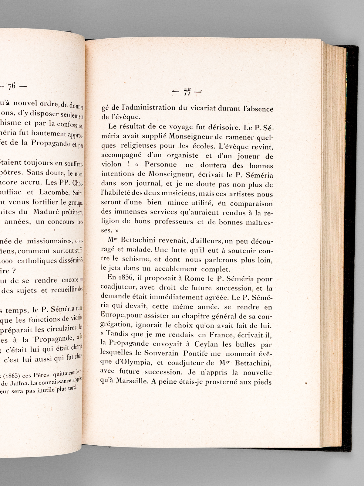 photo n°8 : Mgr Bonjean Oblat de Marie Immaculée, Premier Archevêque de Colombo (2 Tomes - Complet) [ Edition originale ]