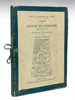 Carte du Théâtre des Opérations (Front oriental) à l'échelle du 1.000.000e avec Répertoire alphabétique. [ Contient les cartes des zones suivantes : ] Dantzig ; Vilna ; Varsovie ; Grodno ; Breslau ; Lublin