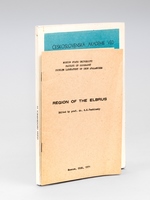 Geomorphology of Elbrus Mt Area (the Caucasus Mts., USSR) [ On joint : ] Region of the Elbrus. Edited by prof. dr. G. K. Tushinsky, Moscow, USSR, 1971, 16 pp.