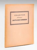 Deuxième vente de la collection de M. Armand Esders. Catalogue des Objets d'Extrême-Orient Céramique de la Chine et du Japon Paravent en laque de Coromandel Jades - Agates - Quartz rose et Cristal de roche - Ivoires du Japon, etc... [